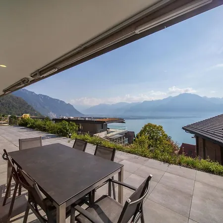 Modern 3bd With Superb & Mountain By Guestlee * Montreux